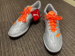 新品未使用タグ付❗️ PUMA プーマ ウルトラ4.4TT シルバー/オレンジ 30.5cm トレーニングシューズ