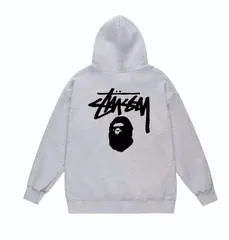 【新品未使用】2025限定Stussy APE  パーカースウェット 男女兼用