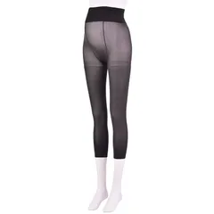 【新品】 犬印本舗 マタニティ 7分丈 らくらくメッシュレギンス スパッツ 80デニール チャコールグレー ML PS6211