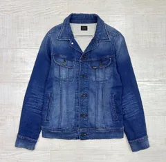 Lee リー nano universe ナノユニバース 別注 USED加工 ストレッチ デニム ジャケット JACKET LB0215 インディゴ 系 サイズ S