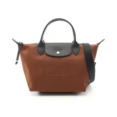 ロンシャン Longchamp トートバッグ ル プリアージュ エナジー S トップハンドル L1512HSR203 チョコレート キャンバス レザー ル プリアージュ エナジー S トップハンドルバッグ