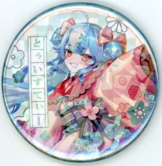 ひみつのアイプリアモカフェコラボ 缶バッジ六堂えるホロ - メルカリ