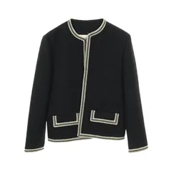 セリーヌ CELINE ノーカラージャケット ウール ジャケット レディース Used Aのサムネイル