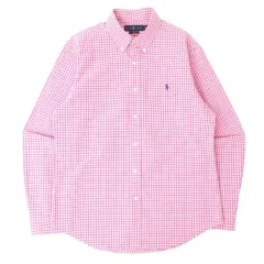 ポロ ラルフローレン ピンク ギンガム CHECK シャツ