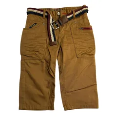 C409 Wrangler ラングラー ハーフパンツ ズボン 半ズボン ブラウン ベルト キッズ 150