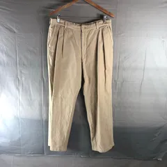 パパス PAPAS SPORTS パンツ デニム 厚手 綿100％ 日本製 ベージュ LLサイズ 978947のサムネイル