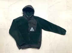 パレス 19fw レクト フリース フーディー ジップアップ 100-105 L