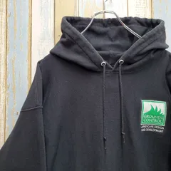 HA89☆チャンピオン☆スウェットパーカー☆リバースウィーブ☆企業ロゴ☆00s