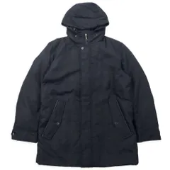 BURBERRY シャドーチェック ダウンジャケット M ブラック ノバチェック フード収納式 BBN77-723-09