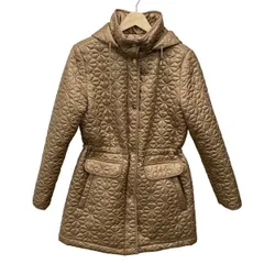 Kate spade(ケイトスペード) ダウンコート サイズM レディース - ベージュ フード着脱可/冬物