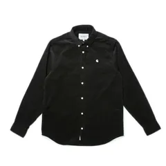 CARHARTT WIP / L/S MADISON CORD SHIRT [BLACK/WHITE]