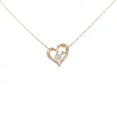 4゜C ハート ダイヤモンド ネックレス