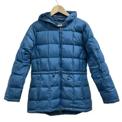 L.L.Bean(エルエルビーン) コート サイズM レディース - ブルー 長袖/中綿/冬/秋