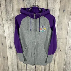 NIKE ナイキ 風車ロゴ 風車ロゴ プリント ラグラン スウェット スエット ダブルジップ パーカー レディース S サイズ