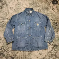 80s オリジナル カーハート デニムカバーオール