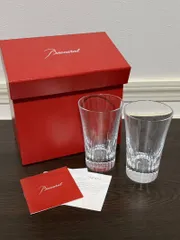② baccarat バカラ ペアグラス ハイボール シャンパン クリスタルガラス