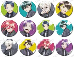 【中古】バッジ・ビンズ 全12種セット 「ブルーロック 描き下ろし スーツモデルver. Ani-Art aqua label トレーディンググリッター缶バッジ」