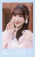 【中古】生写真(女性) 15：イコールラブ(=LOVE)/音嶋莉沙/イコールラブ(=LOVE)ミニフォトカードVol.10