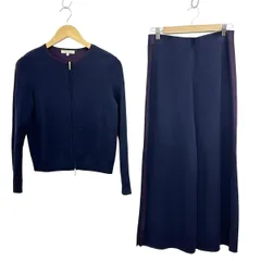 EPOCA(エポカ) レディースパンツセットアップ レディース - ダークネイビー×パープル