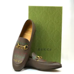 GUCCI Wexford Gucci 100 グッチ 100周年記念 ホースビット ローファー ブラウン レザー 7.5サイズ (約26.5cm) 677069 新品未使用