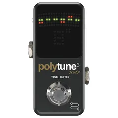 美品　Polytune3 ポリフォニック チューナーTC ELECTRONIC エフェクター】TC Electronic “POLYTUNE 3 MINI” “POLYTUNE 3 NOIR
