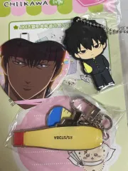 銀魂 土方 アイテム キーホルダー + ラバーストラップ + バッジ