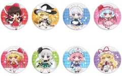 【中古】バッジ・ビンズ 全8種セット 「東方Project ラメ缶バッジ」