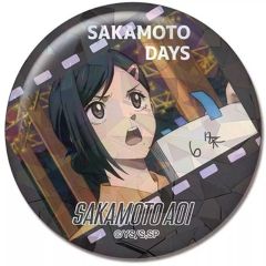 [중고] 배지 빈즈 5. 사카모토 아오이 [SAKAMOTO DAYS 메모리 키랏과 CAN 배지 Vol.2]