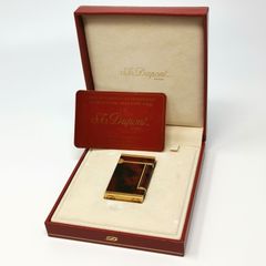 S.T.Dupont LINE 2 デュポンライター 黒金マデューロWバーナー