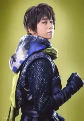 【中古】生写真(男性) 横井翔二郎(セシル丸)/上半身・衣装黒・右向き・背景緑・キャラクターショット/舞台「劇団シャイニング from うたの☆プリンスさまっ♪『天下無敵の忍び道』」ブロマイドセットA