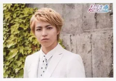 【中古】生写真(男性) 超特急/タカシ(松尾太陽)/横型・バストアップ・衣装白・両手下・植物/スペシャル生写真セット タカシ 21st Birth Anniversary Ver