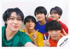 【中古】生写真(ジャニーズ) 美 少年・SpeciaL・AmBitious/佐藤龍我・浮所飛貴・藤井直樹・中村浩大・真弓孟之/横型・バストアップ/「ALL Johnnys’ Jr. 2023 わっしょいCAMP! in Dome」セルフィー/公式生写真