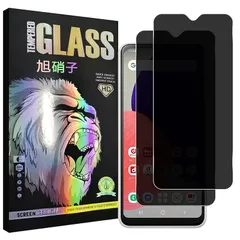 対応 Galaxy A23 5G SCG18 SC-56C ガラスフイルム 覗き見防止 【2枚セット-AGC旭硝子素材】 ギャラクシーA23 ガラスフイルム のぞき見防止 Galaxy A22 5G SC-56B 液晶 保護フィルム のぞき見 プライバシーフィ