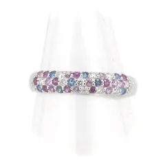 2025年最新】K18 パヴェ サファイアリングの人気アイテム - メルカリ