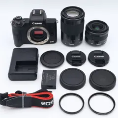 【ジャンク】Canon EOS Kiss M ダブルズームキット ミラーレス一眼 2026年最新】eos kiss m ダブルズームキットの人気アイテム - メルカリ