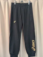 asics アシックス スウェットパンツ 黒 S