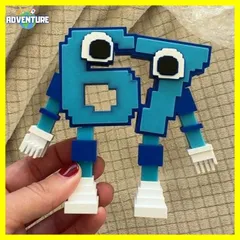 ロブロックス ブレインロットを盗む Steal a Brainrot 3Dプリンター製ミニ フィギュア 67大タイプ人形 おもちゃ知育玩具クリスマス子供プレゼント ギフト イタリアンROBLOX スティール ア ブレインロット