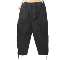 ユニクロ UNIQLO ワイドフィット パラシュート カーゴパンツ 黒 Sサイズ メンズ JPN：S 