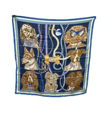 エルメス スカーフ カレ70 シルク100% JOUR DE CASTING レディース HERMES