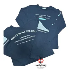 RiCO SUCRE リコシュクレ 長袖カットソー ロンT 黒 ブラック 140 2枚セット キッズ 女の子 子供服 ジュニア ブランド おしゃれ 通学 秋冬 カジュアル 可愛い 人気 美品 お得 セット販売