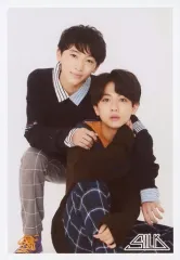 【中古】生写真(男性) S!LK/田中洸希・桜木雅哉/全身(足見切れ)・衣装黒・白・茶色・座り・背景白/「EBiDAN THE LIVE 2019～Summer Party～」超豪華スペシャル生写真セット 8/29公演ver.