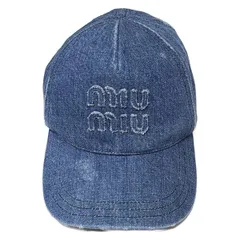 2026年最新】miumiu キャップ デニムの人気アイテム - メルカリ