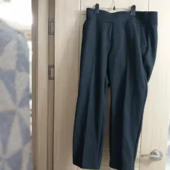 黒色 レディース コットン パンツ