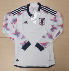 【オマケ付】adidas サッカー日本代表 2022 アウェイオーセンティックユニフォーム長袖