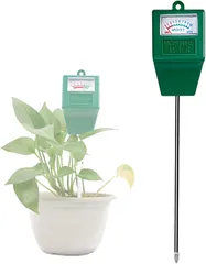 stawink 土壌水分計 水遣りチェッカー 観葉植物 水やりチェッカー 土壌湿度計 水分測定 水分量計測 差し込み (グリーン)のサムネイル
