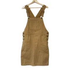 CHUMS(チャムス) ワンピース サイズM レディース - ブラウン ノースリーブ/ひざ丈