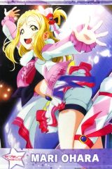 [중고] 태피스트리 오하라 마리 재킷 일러스트 B2 태피스트리 [Blu-ray 러브라이브! 선샤인!! 2nd Season] BANDAI VISUAL CLUB 전권 구입 특전