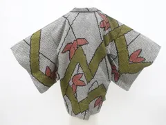 【京松】羽織 総絞り 仕付け付 羽織紐別売り 着物 美品 正絹 身丈約81cm 裄丈約64.5cm kyo7z12-1439