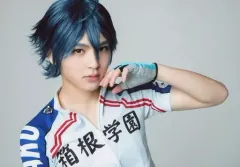 【中古】生写真(男性) 杉山真宏(真波山岳)/横型・バストアップ・背景白・キャラクターショット/舞台『弱虫ペダル』新インターハイ篇FINAL～POWER OF BIKE～ ブロマイド(個人セット)