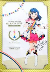 [중고] 태피스트리 나나오 유리코(사인들이 ver.) B2 태피스트리 누벨 트리콜롤 ver. [THE IDOLM@STER MILLION LIVE! THEATER DAYS 1st anniversary in AKIHABARA]